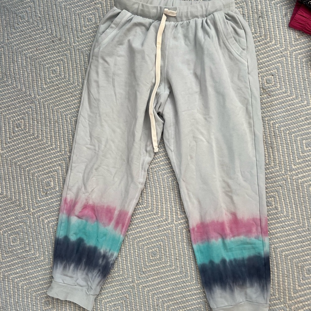 Electric & rose joggers